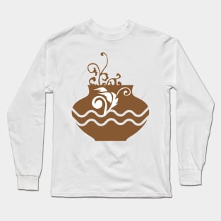 leaf pottery Long Sleeve T-Shirt